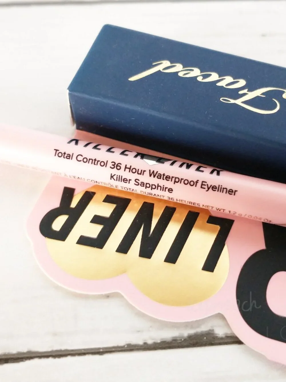 Too Faced Killer Liner 36HR Eyeliner Killer Sapphire New Waterproof Gel Pencil